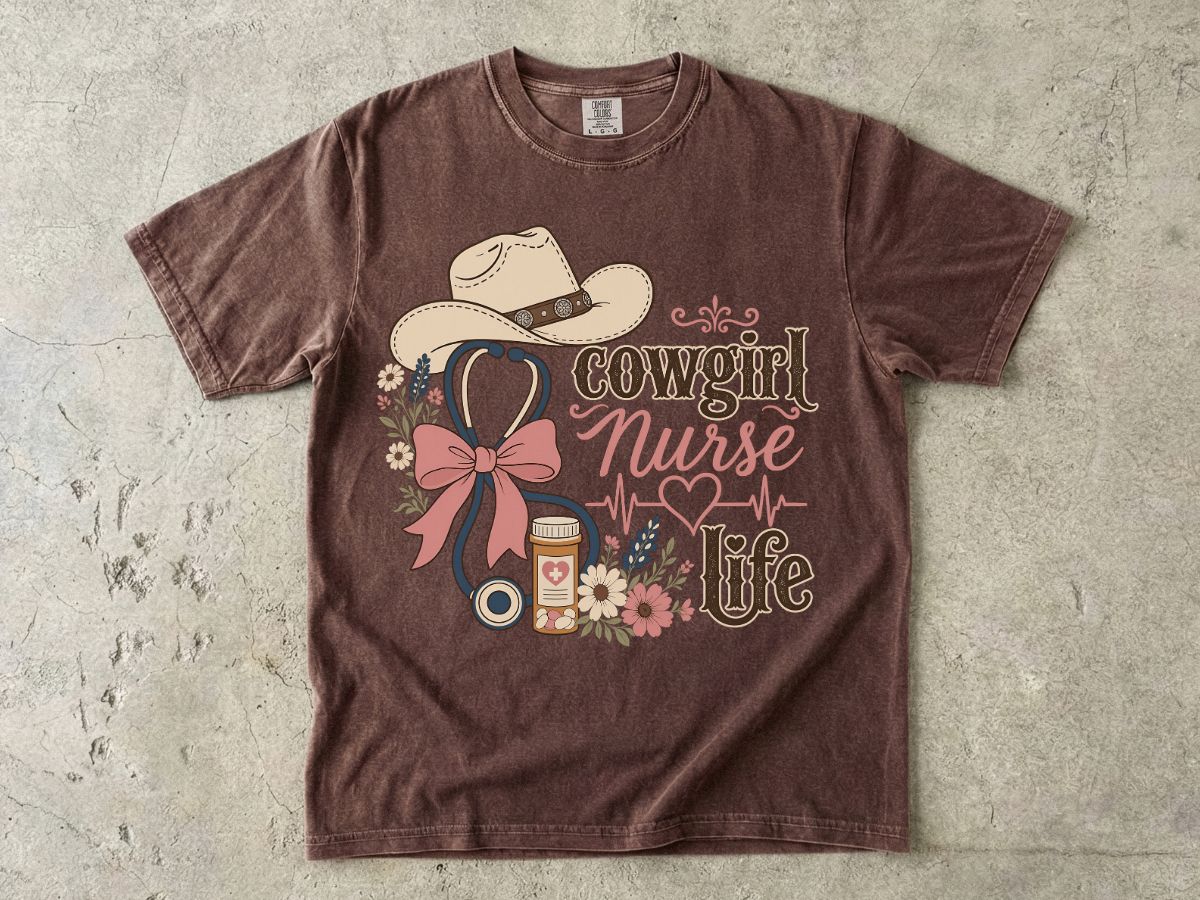 Cowgirl Nurse Life T-Shirt
