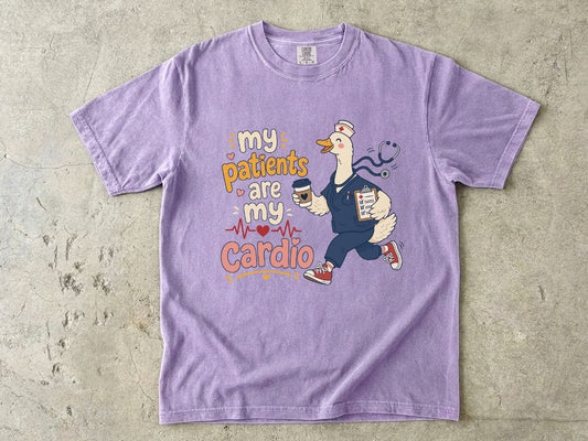 My Patients Are My Cardio Shirt | Funny Nurse Gift Tee