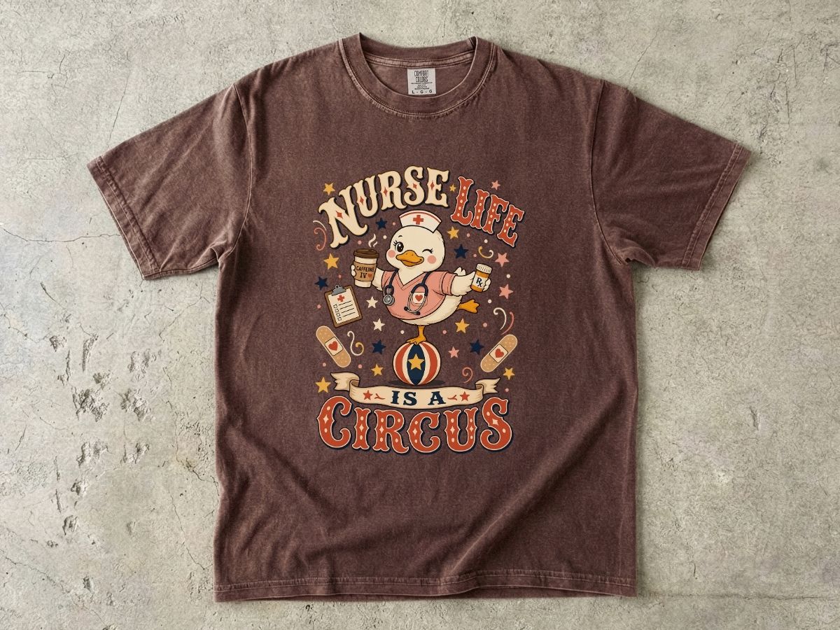 Nurse Life Is A Circus Shirt | Funny Retro Nurse Gift