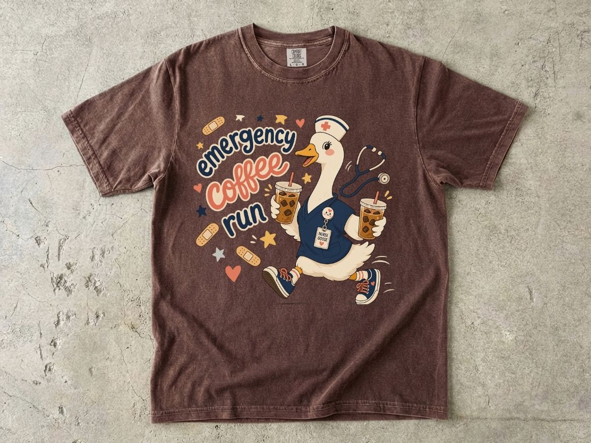 Emergency Coffee Run Nurse T-Shirt