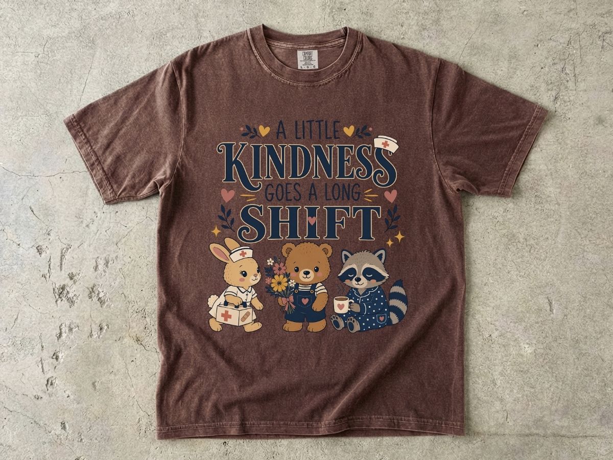 A Little Kindness Goes a Long Shift Nurse Shirt | Cute RN Tee