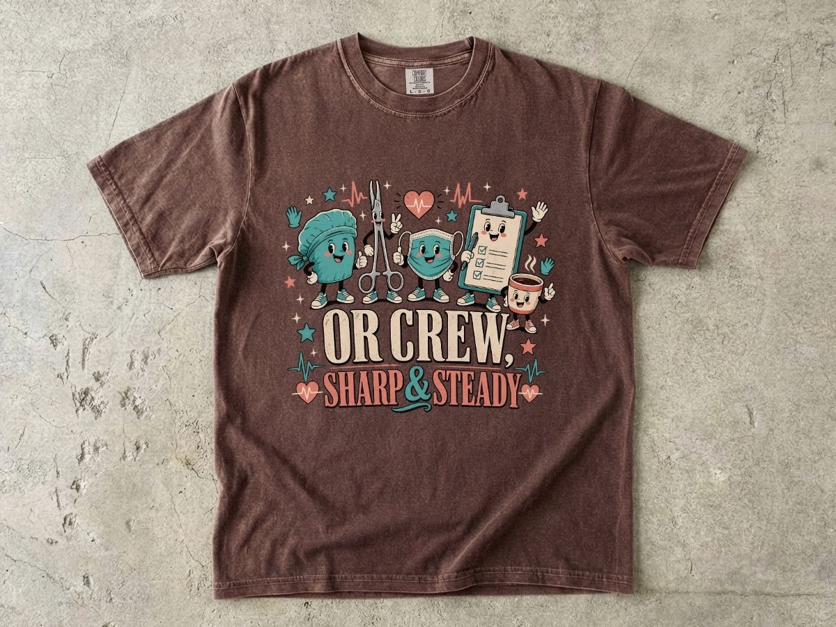 OR Crew Nurse Shirt | Operating Room & Surgical RN Tee