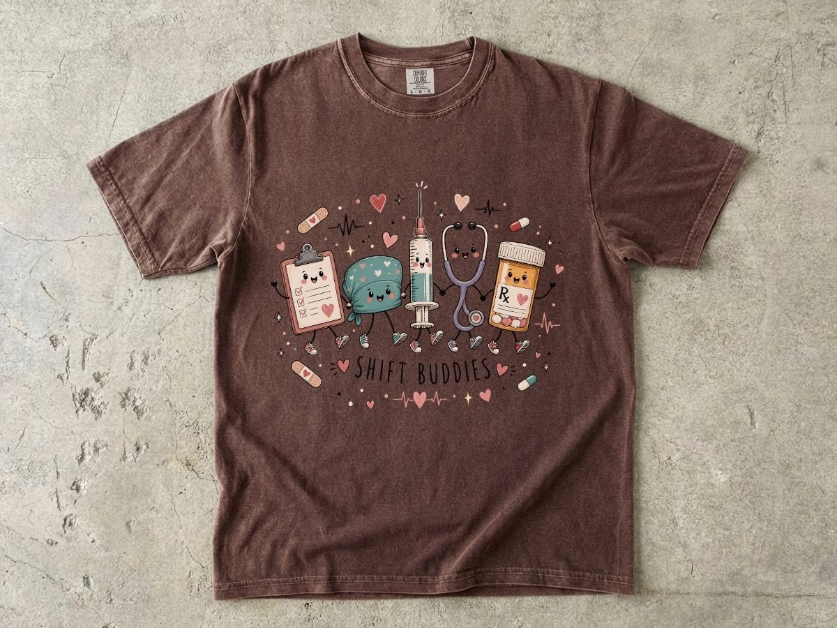 Shift Buddies Nurse Shirt | Nurse Bestie & Coworker Tee