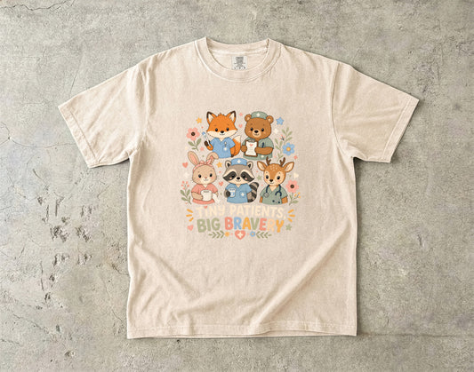 Tiny Patients, Big Bravery Caregiver Tee