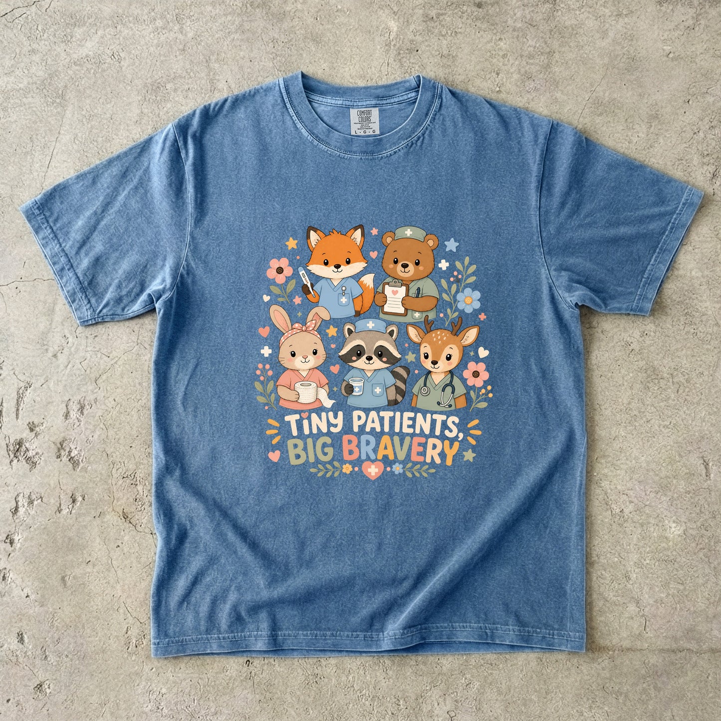 Tiny Patients, Big Bravery Caregiver Tee