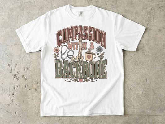 Compassion With a Backbone Graphic T-Shirt