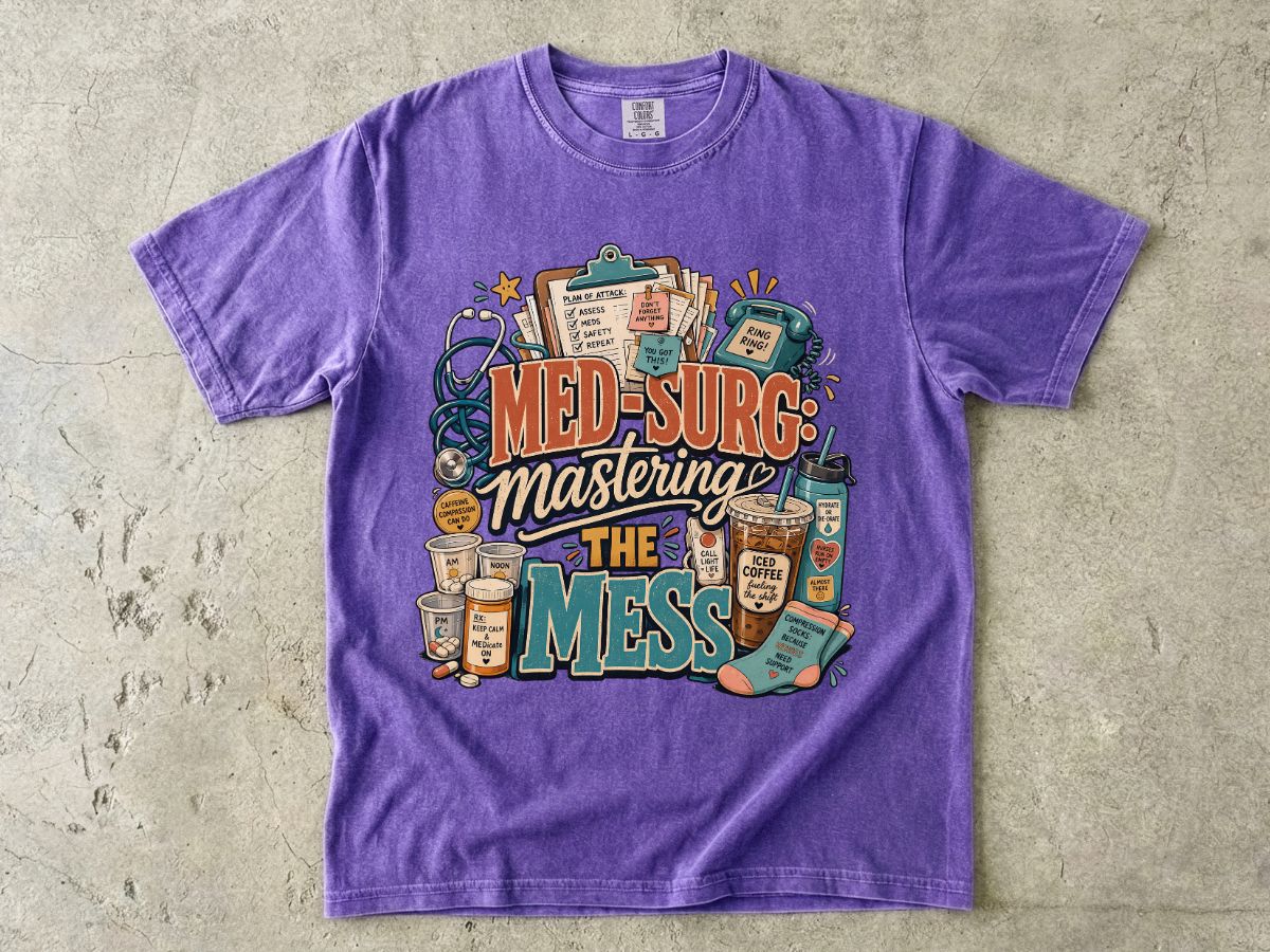 Med-Surg 'Mastering the Mess' T-Shirt