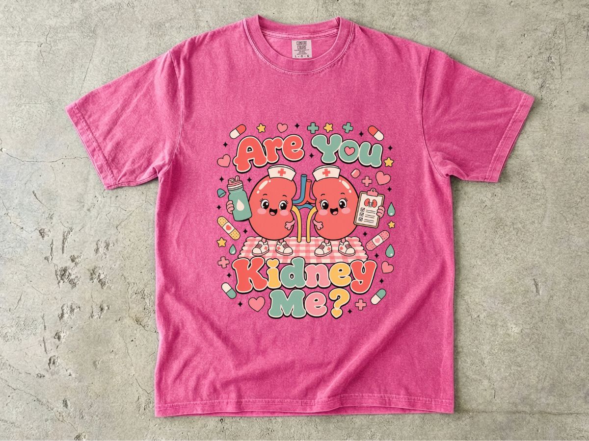 Are You Kidney Me? Funny Kidney Pair Graphic T-Shirt