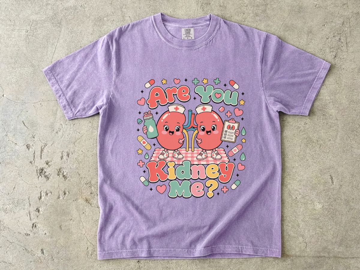 Are You Kidney Me? Funny Kidney Pair Graphic T-Shirt