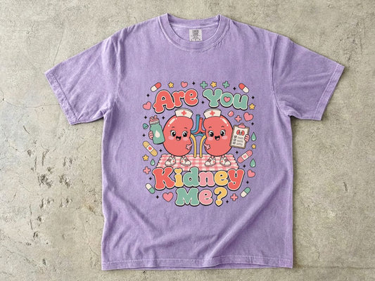 Are You Kidney Me? Funny Kidney Pair Graphic T-Shirt
