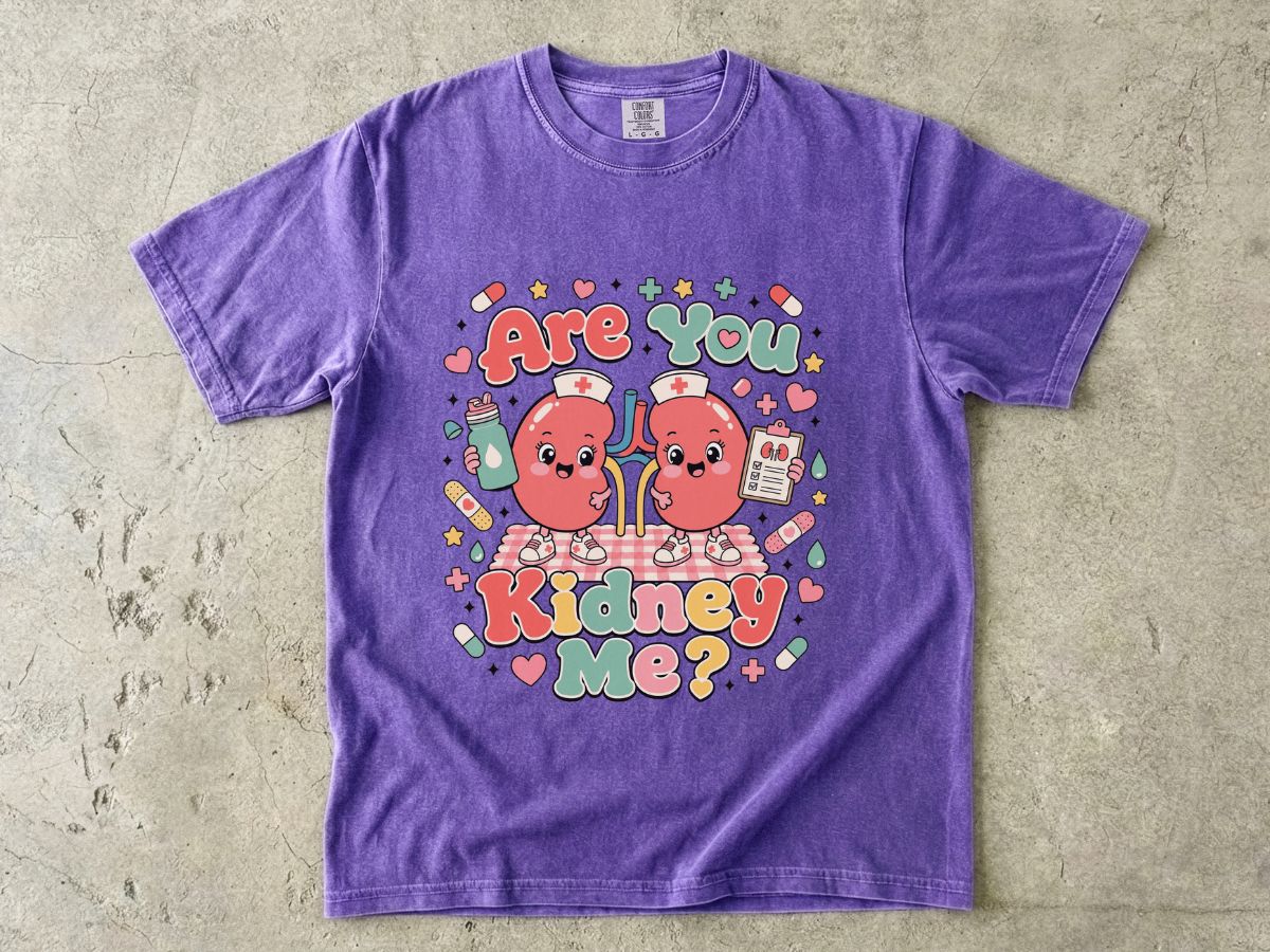 Are You Kidney Me? Funny Kidney Pair Graphic T-Shirt