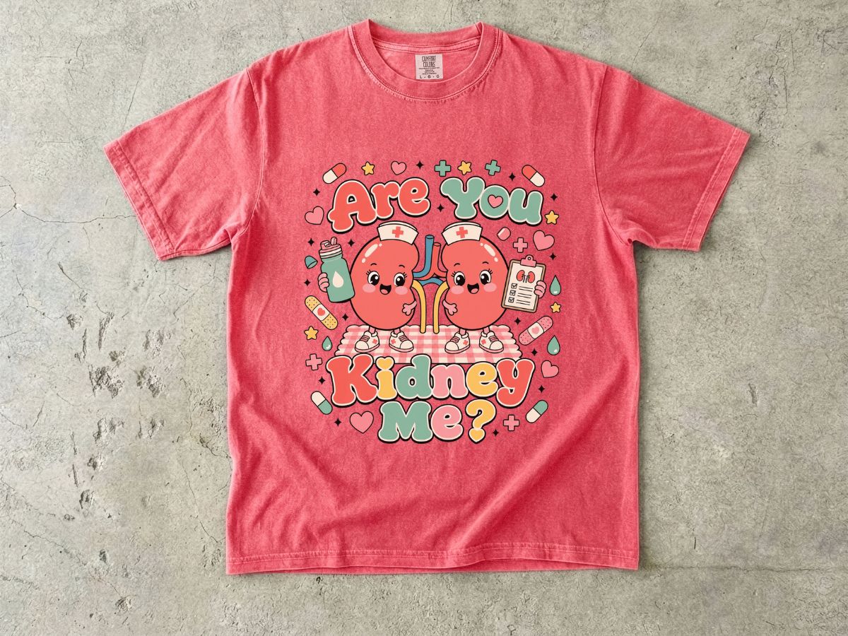 Are You Kidney Me? Funny Kidney Pair Graphic T-Shirt