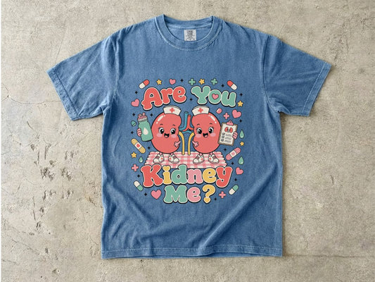 Are You Kidney Me? Funny Kidney Pair Graphic T-Shirt