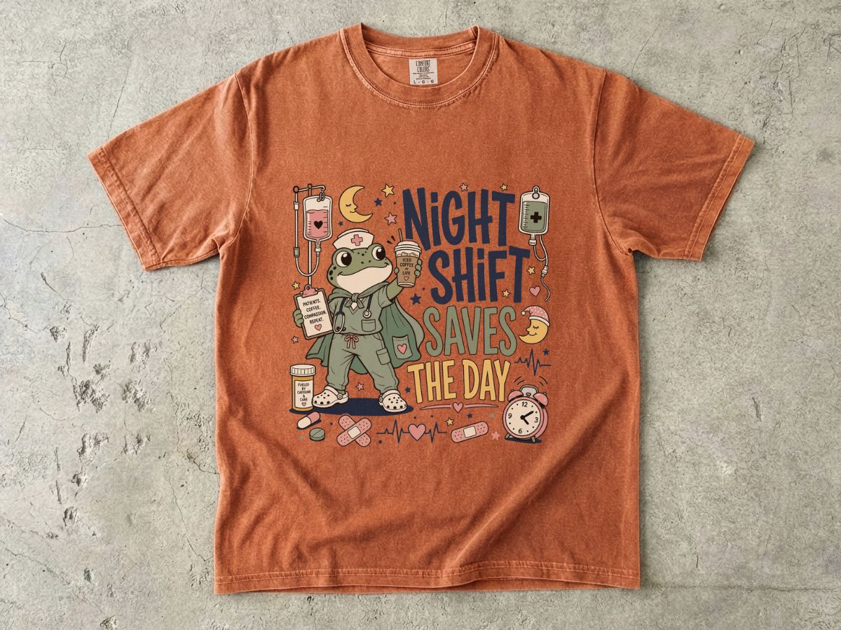 Night Shift Saves the Day T-Shirt