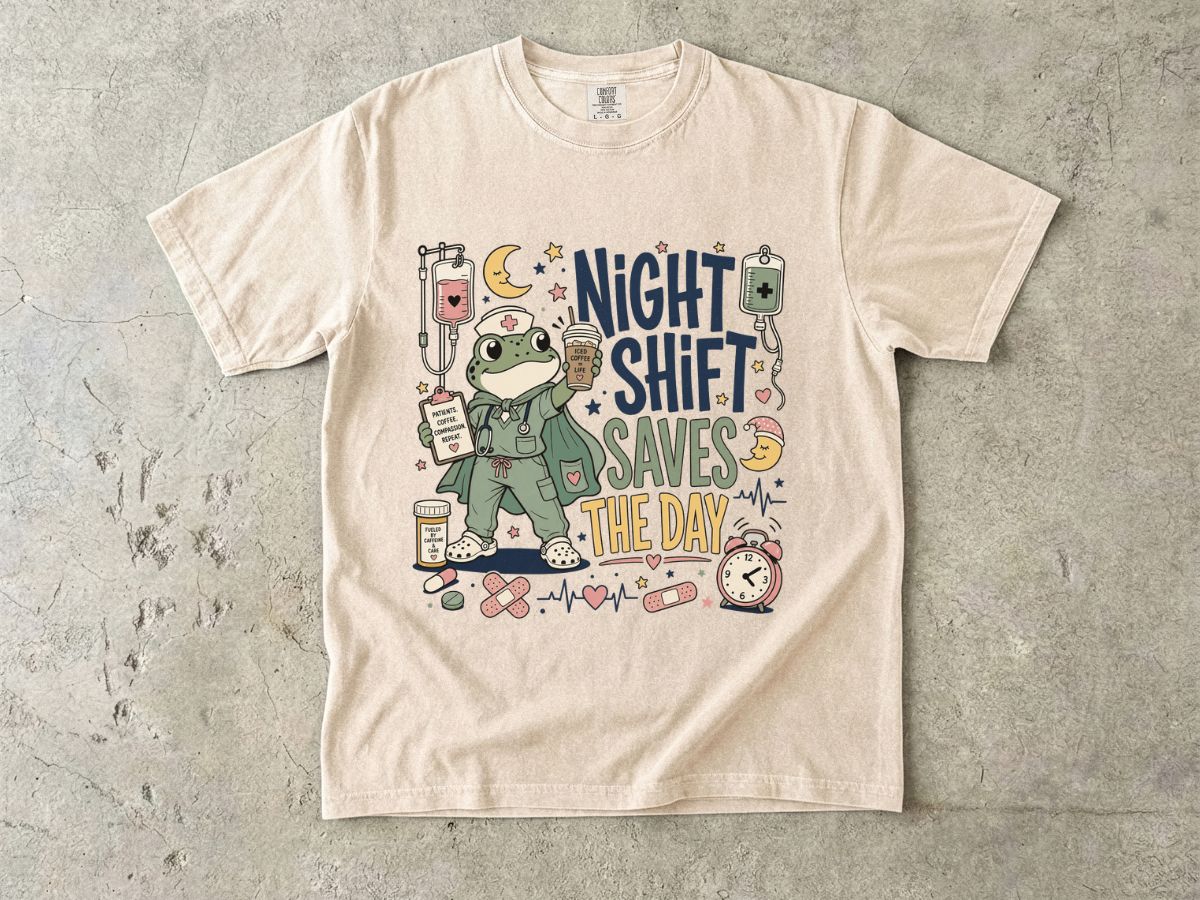 Night Shift Saves the Day T-Shirt