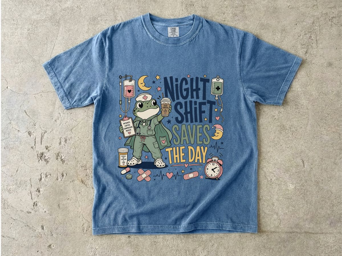 Night Shift Saves the Day T-Shirt