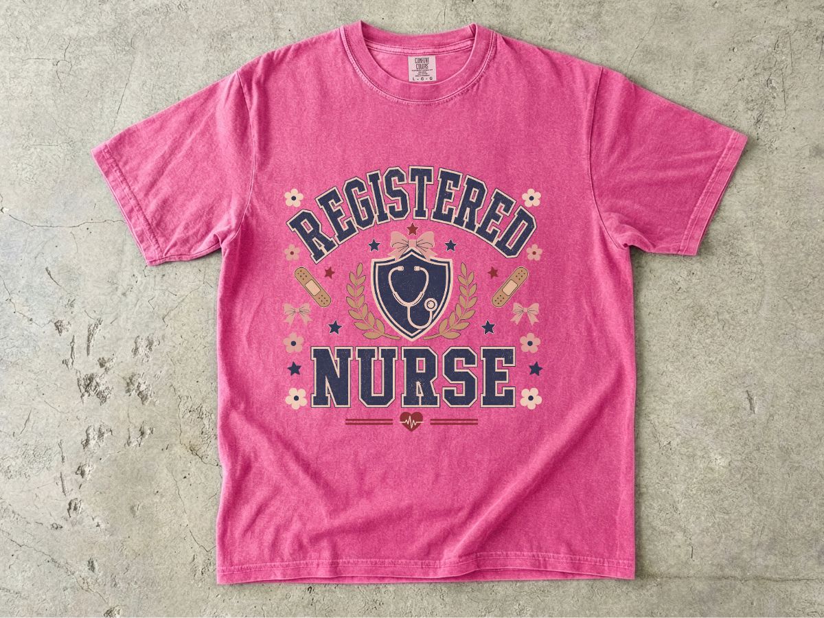 Registered Nurse T-Shirt — Proud RN Badge Tee