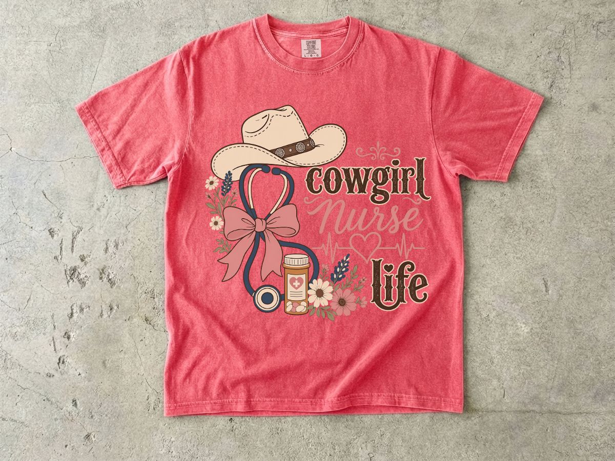 Cowgirl Nurse Life T-Shirt