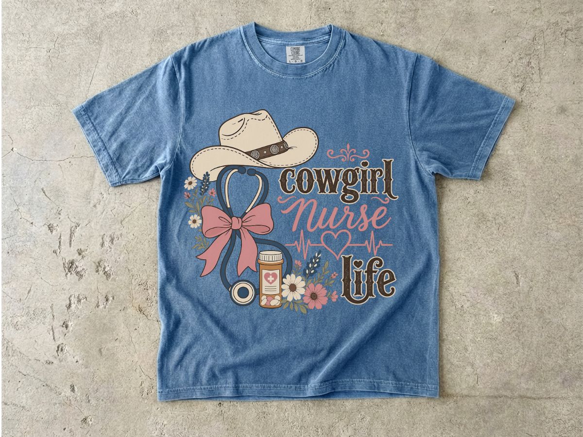 Cowgirl Nurse Life T-Shirt