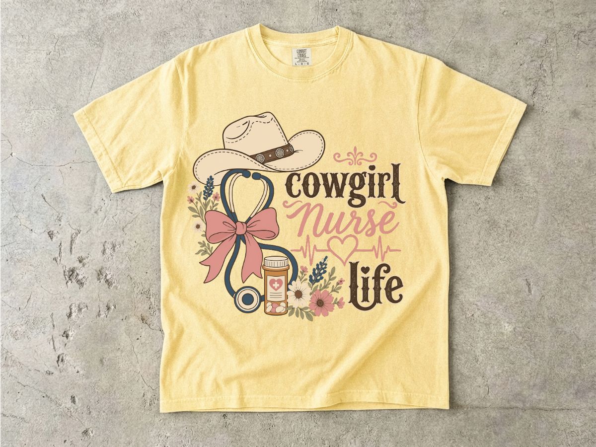 Cowgirl Nurse Life T-Shirt