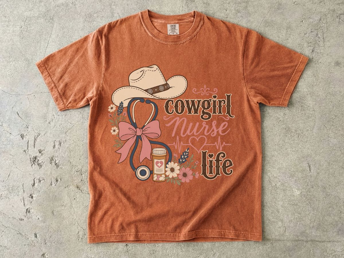 Cowgirl Nurse Life T-Shirt