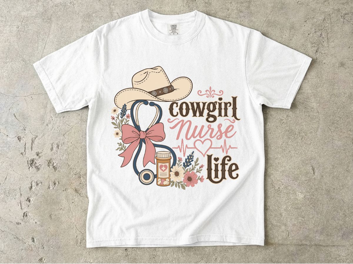 Cowgirl Nurse Life T-Shirt