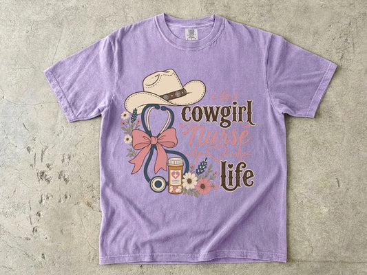 Cowgirl Nurse Life T-Shirt