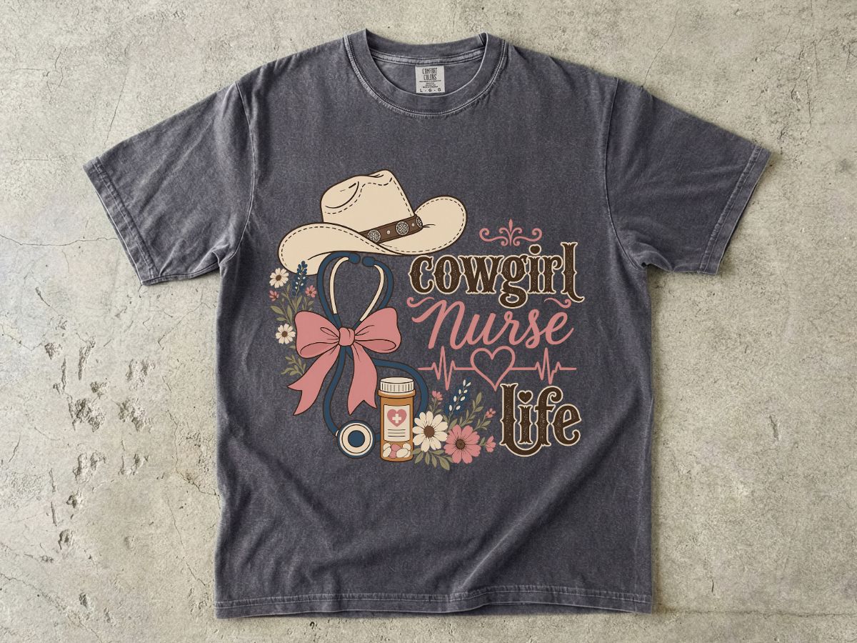Cowgirl Nurse Life T-Shirt