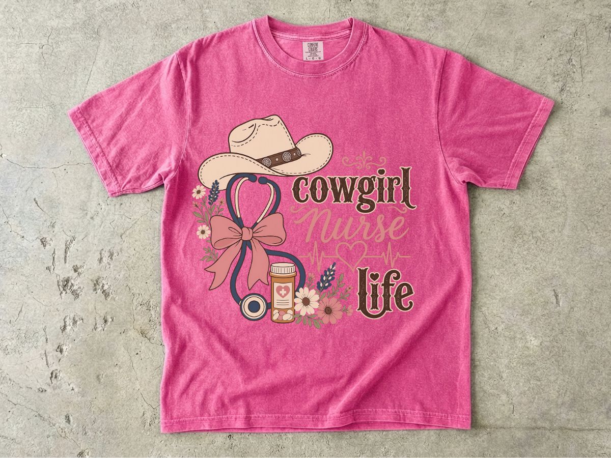 Cowgirl Nurse Life T-Shirt