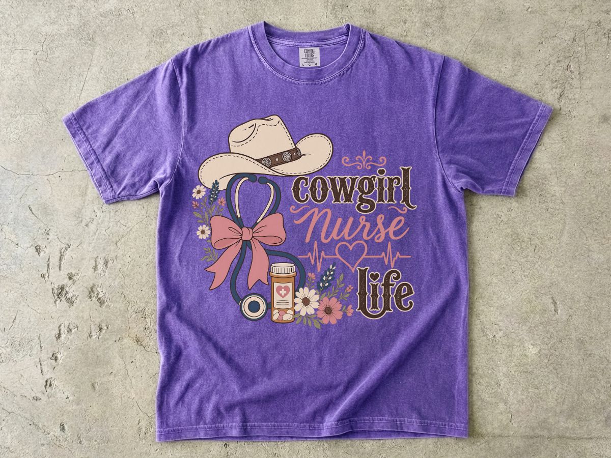 Cowgirl Nurse Life T-Shirt