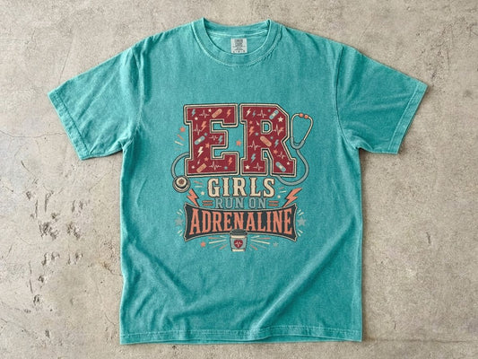 ER Girls Run on Adrenaline T-Shirt