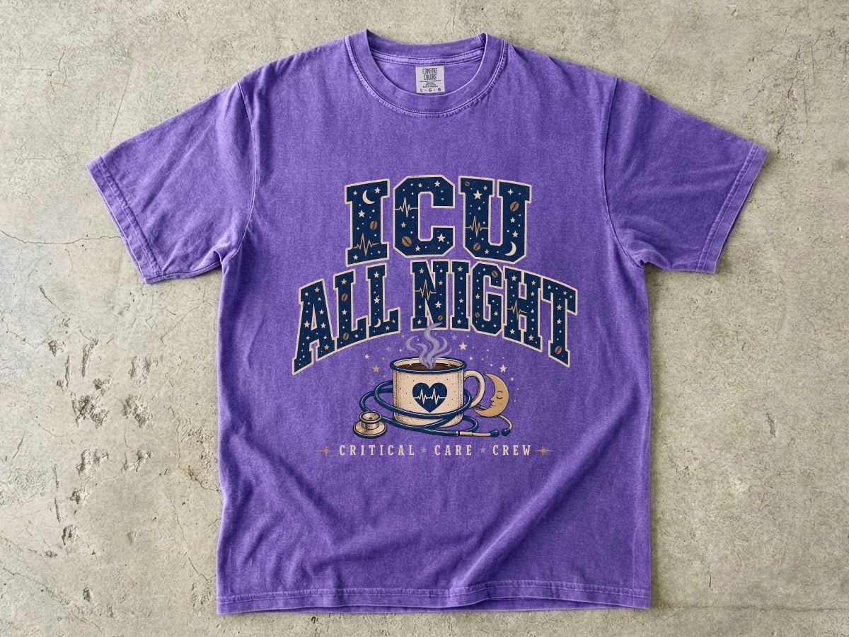 ICU All Night Shirt | ICU Nurse Night Shift Gift