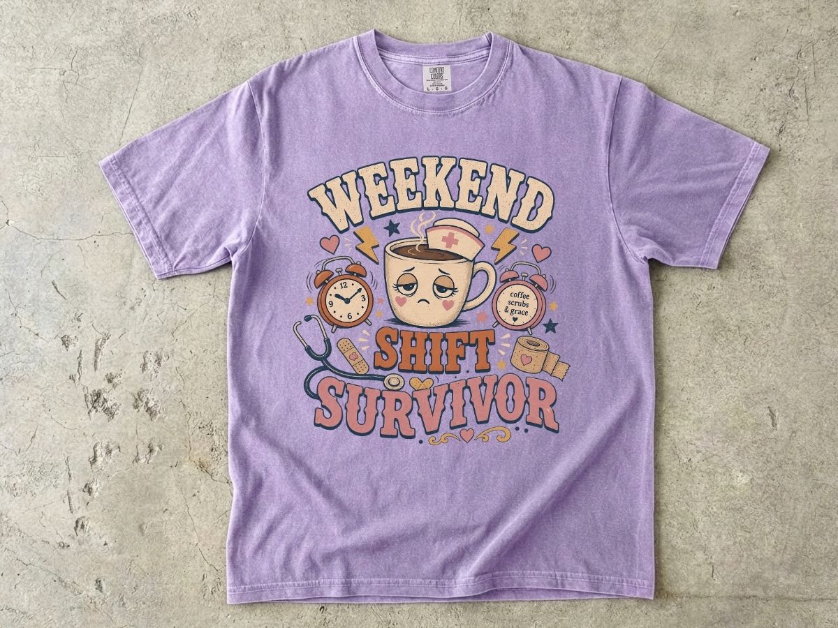 Weekend Shift Survivor Shirt | Funny Nurse Gift Tee