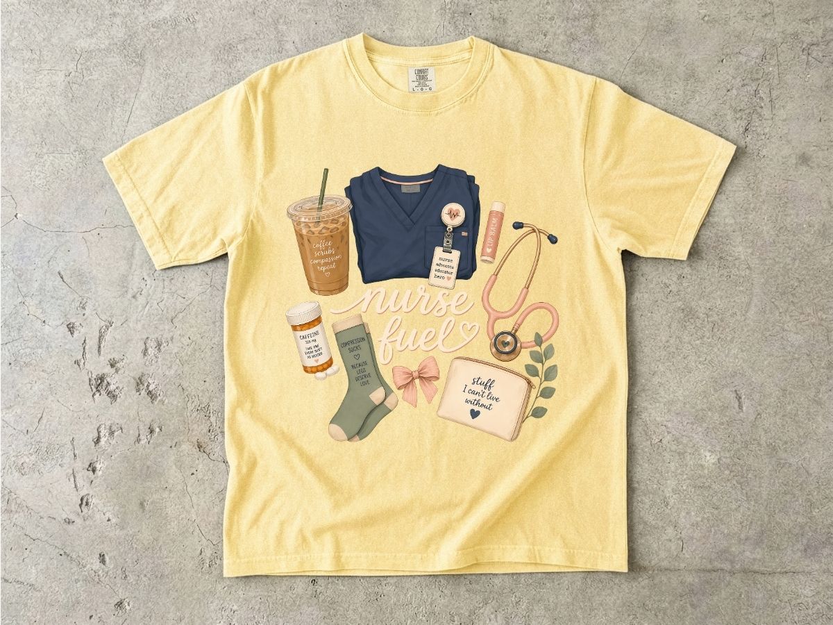 Nurse Fuel Shirt | Nurse Essentials Gift Tee