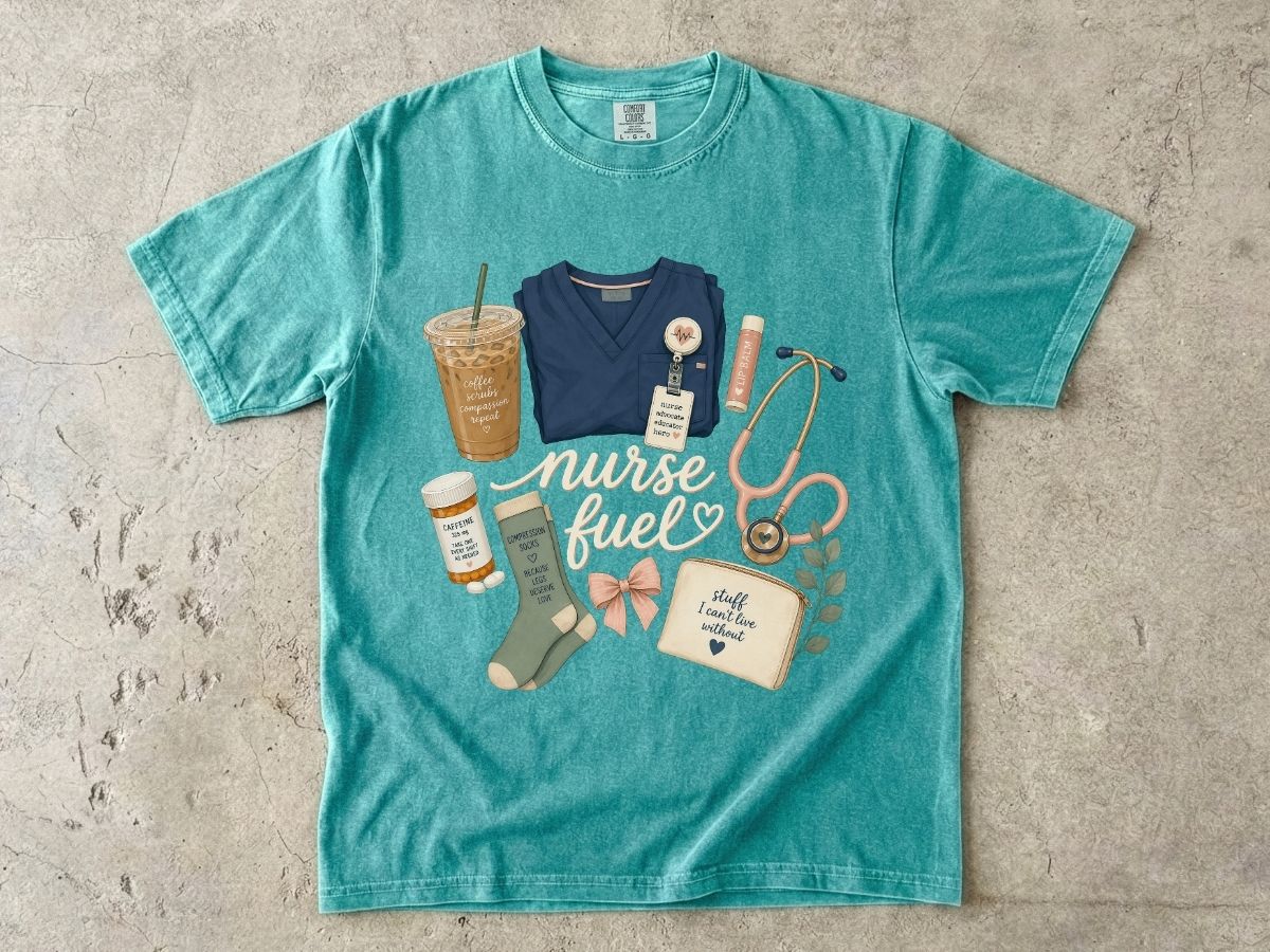 Nurse Fuel Shirt | Nurse Essentials Gift Tee
