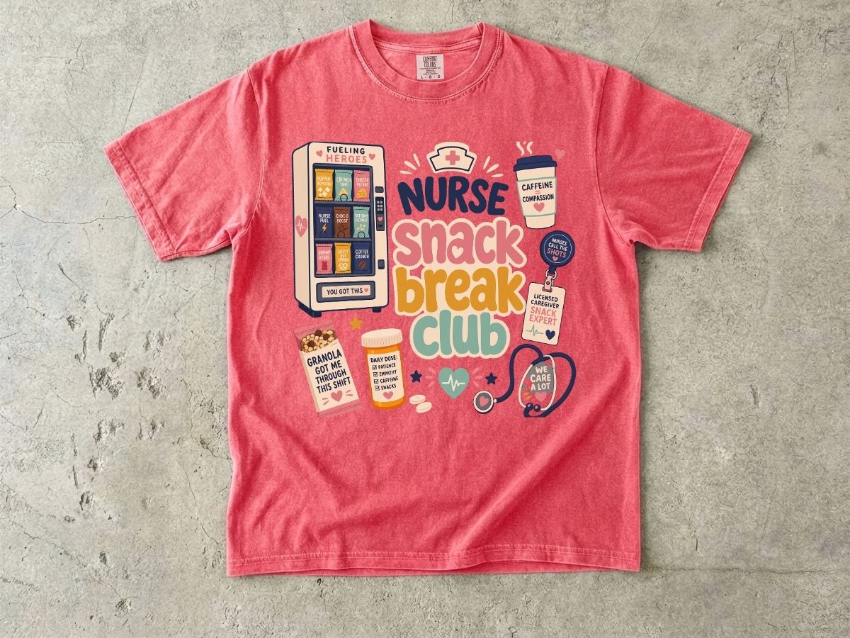 Nurse Snack Break Club Shirt | Funny Nurse Gift Tee