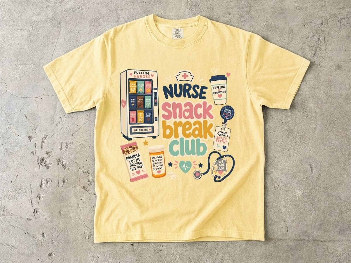 Nurse Snack Break Club Shirt | Funny Nurse Gift Tee