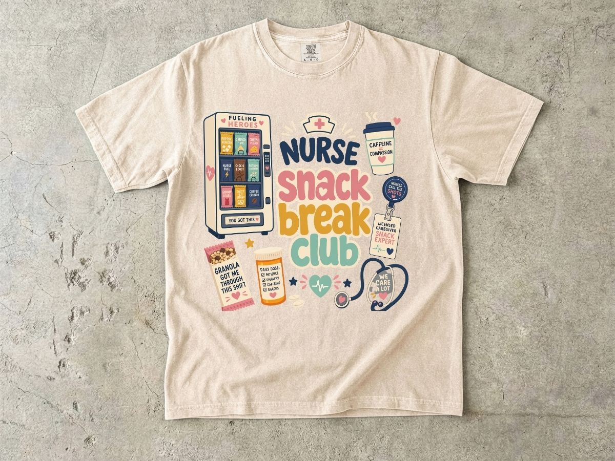 Nurse Snack Break Club Shirt | Funny Nurse Gift Tee