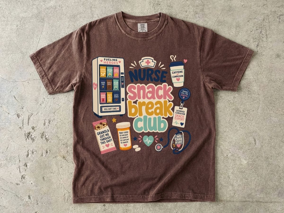 Nurse Snack Break Club Shirt | Funny Nurse Gift Tee