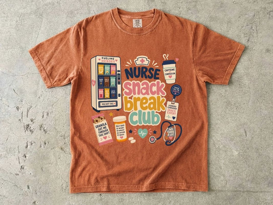 Nurse Snack Break Club Shirt | Funny Nurse Gift Tee