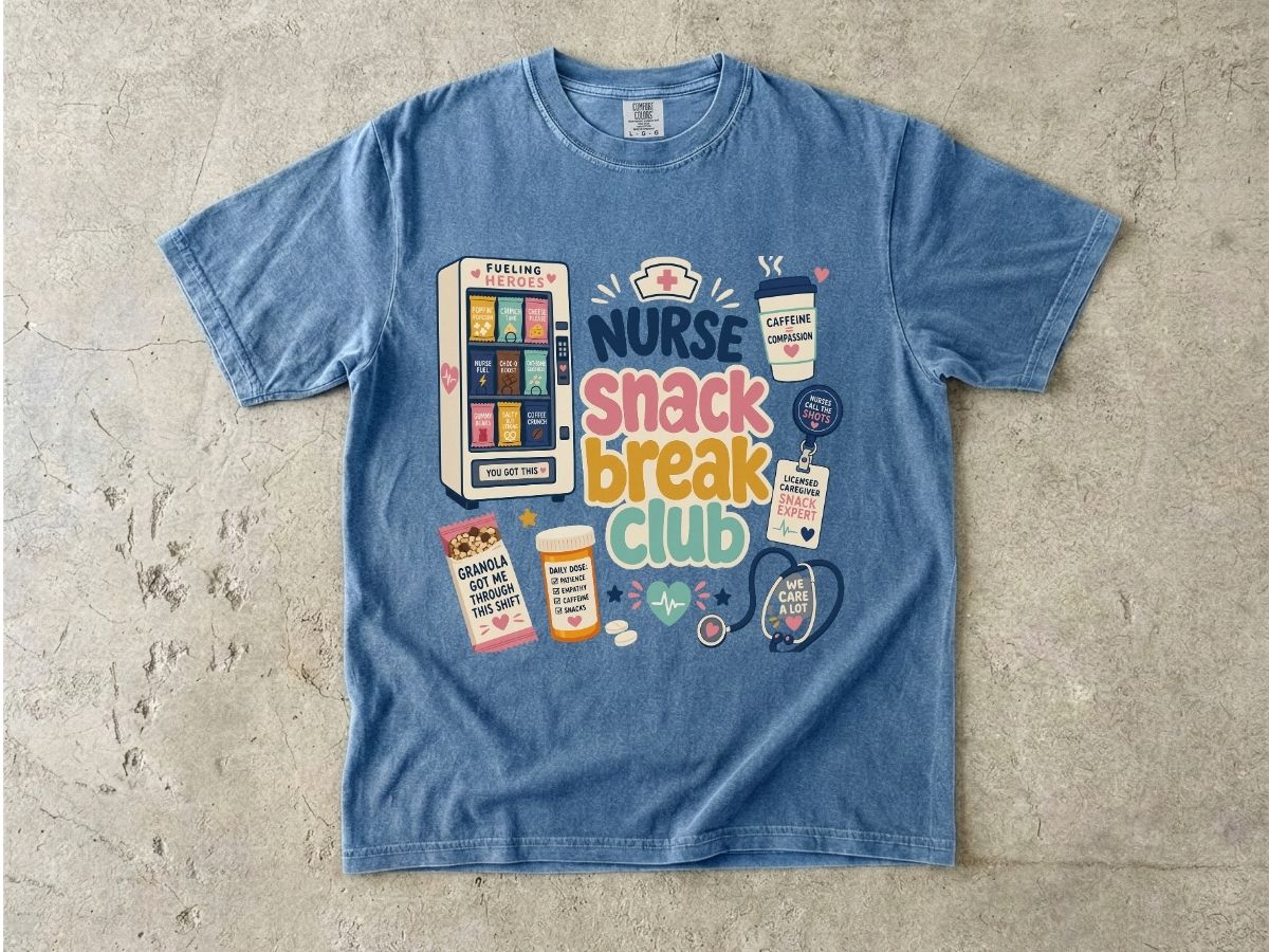 Nurse Snack Break Club Shirt | Funny Nurse Gift Tee