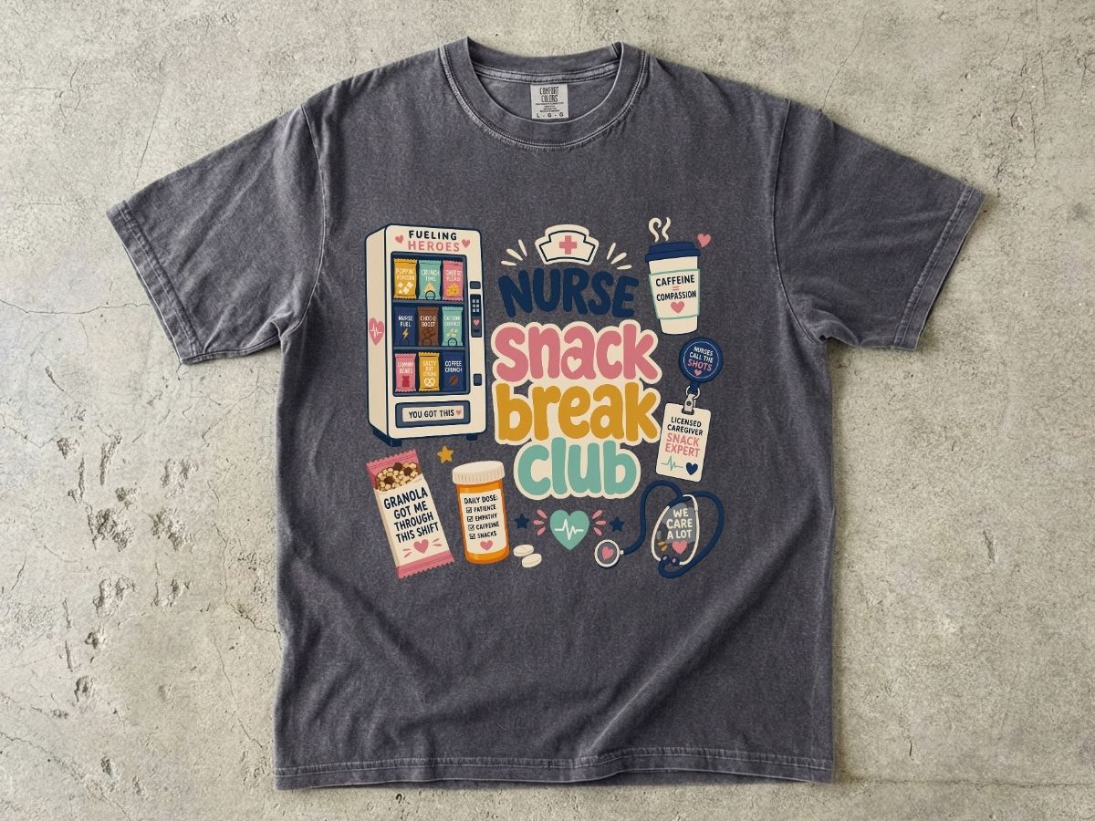 Nurse Snack Break Club Shirt | Funny Nurse Gift Tee