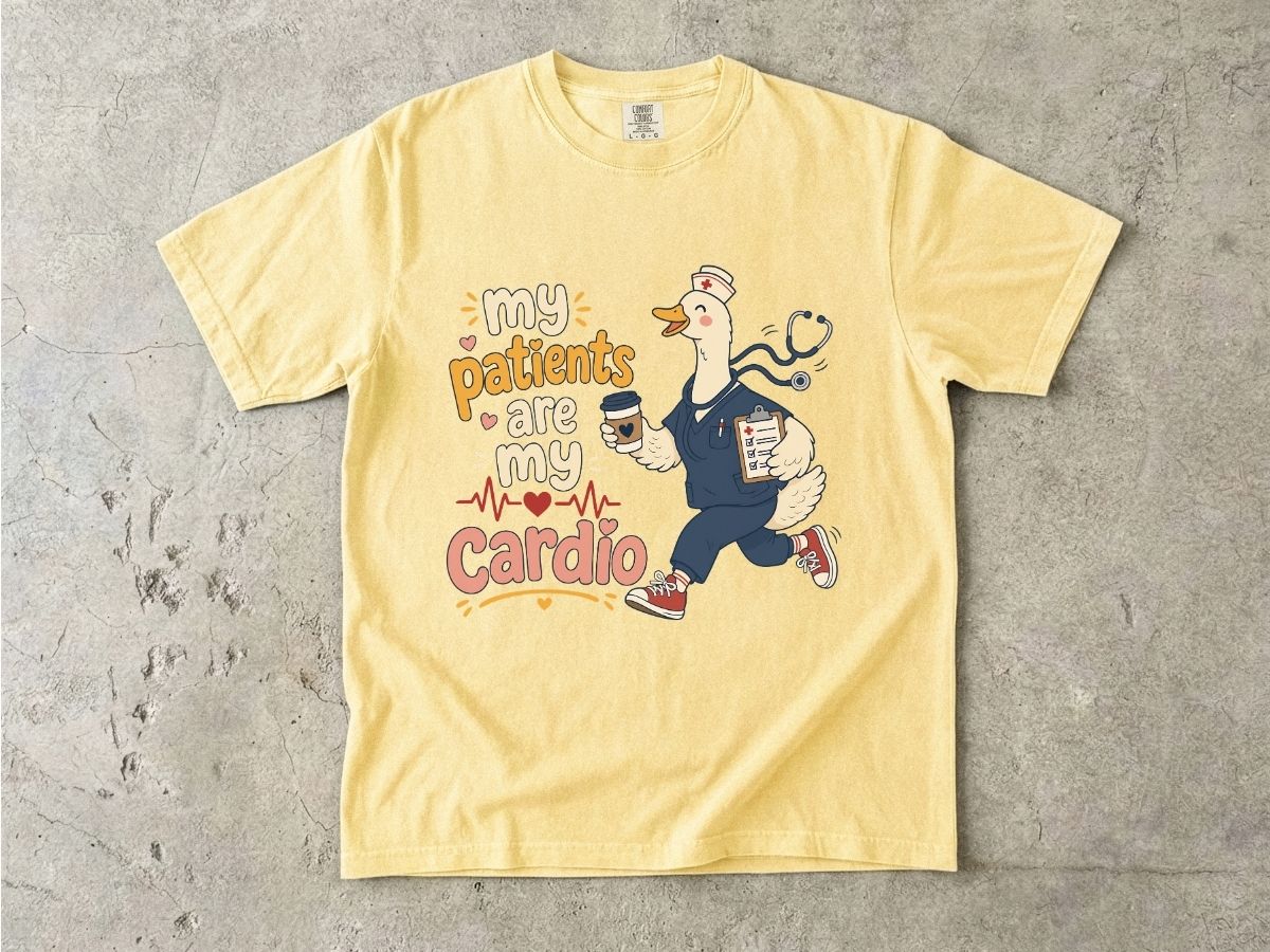 My Patients Are My Cardio Shirt | Funny Nurse Gift Tee