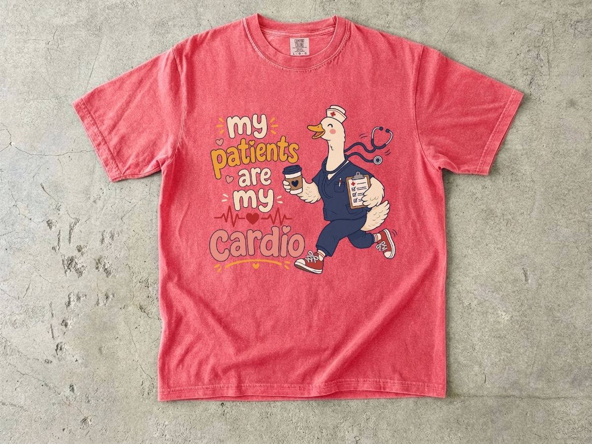 My Patients Are My Cardio Shirt | Funny Nurse Gift Tee