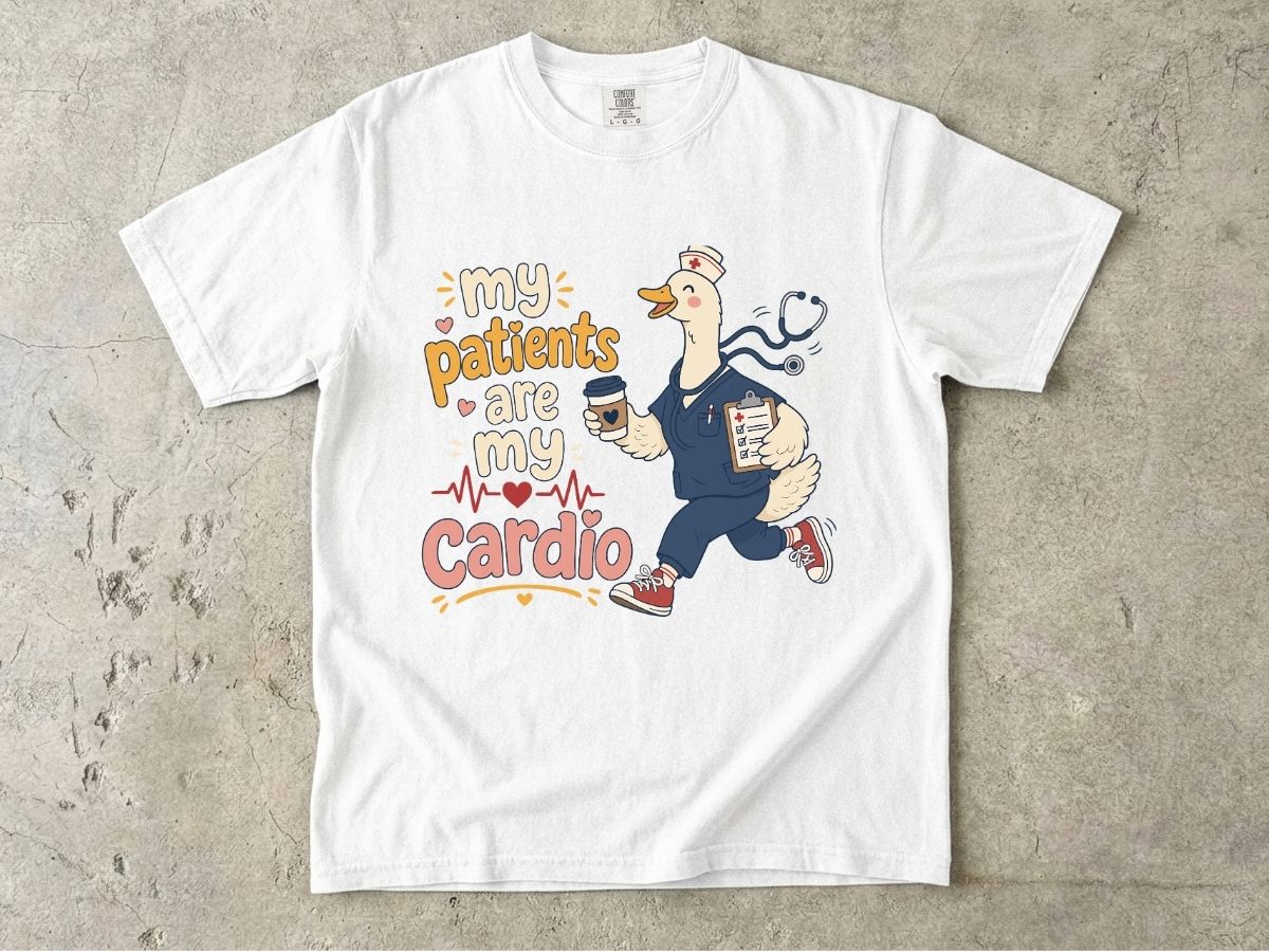 My Patients Are My Cardio Shirt | Funny Nurse Gift Tee