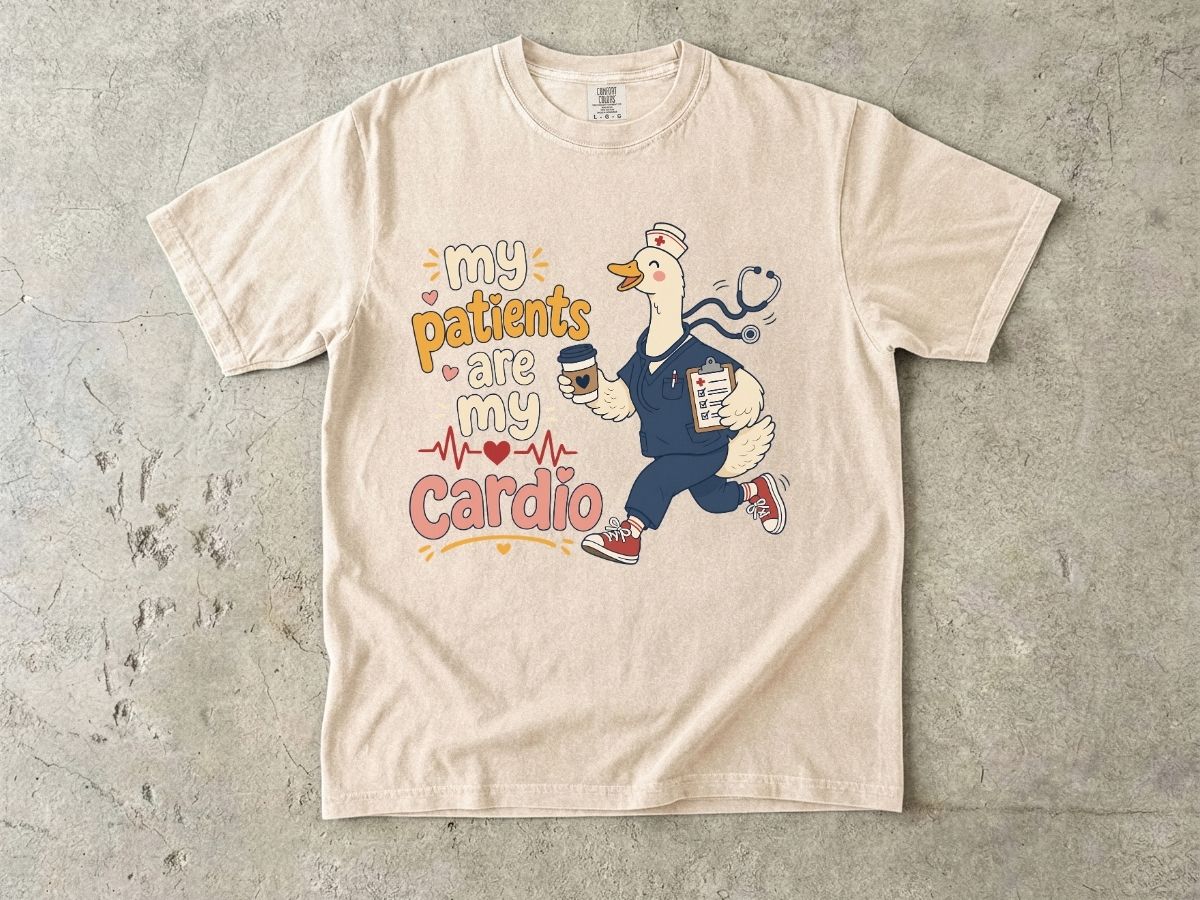My Patients Are My Cardio Shirt | Funny Nurse Gift Tee