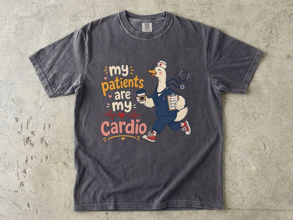My Patients Are My Cardio Shirt | Funny Nurse Gift Tee