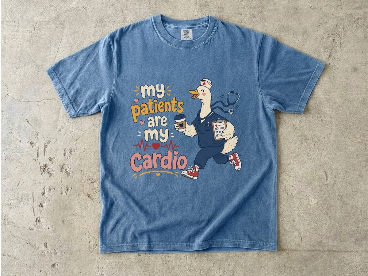 My Patients Are My Cardio Shirt | Funny Nurse Gift Tee