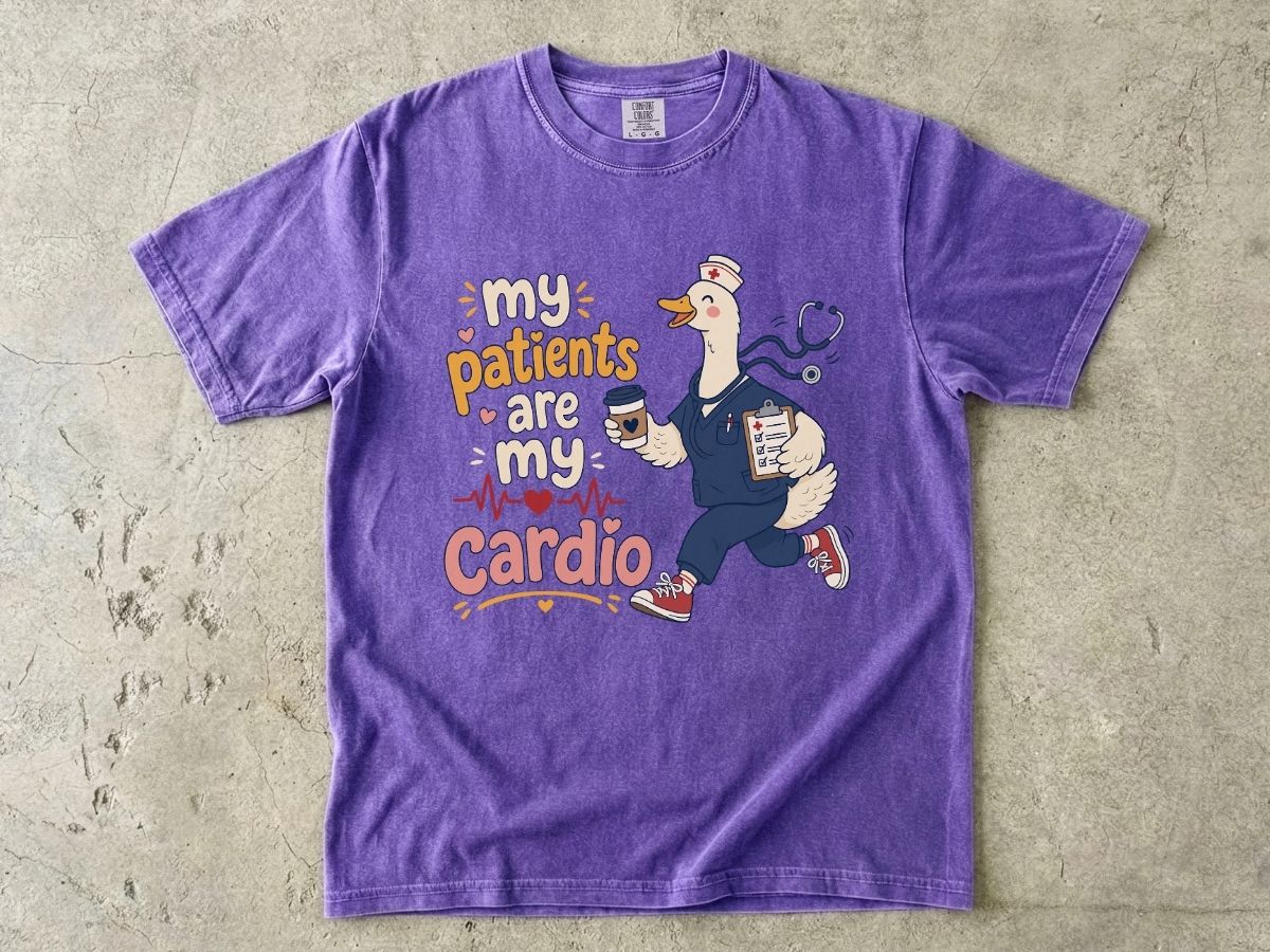 My Patients Are My Cardio Shirt | Funny Nurse Gift Tee