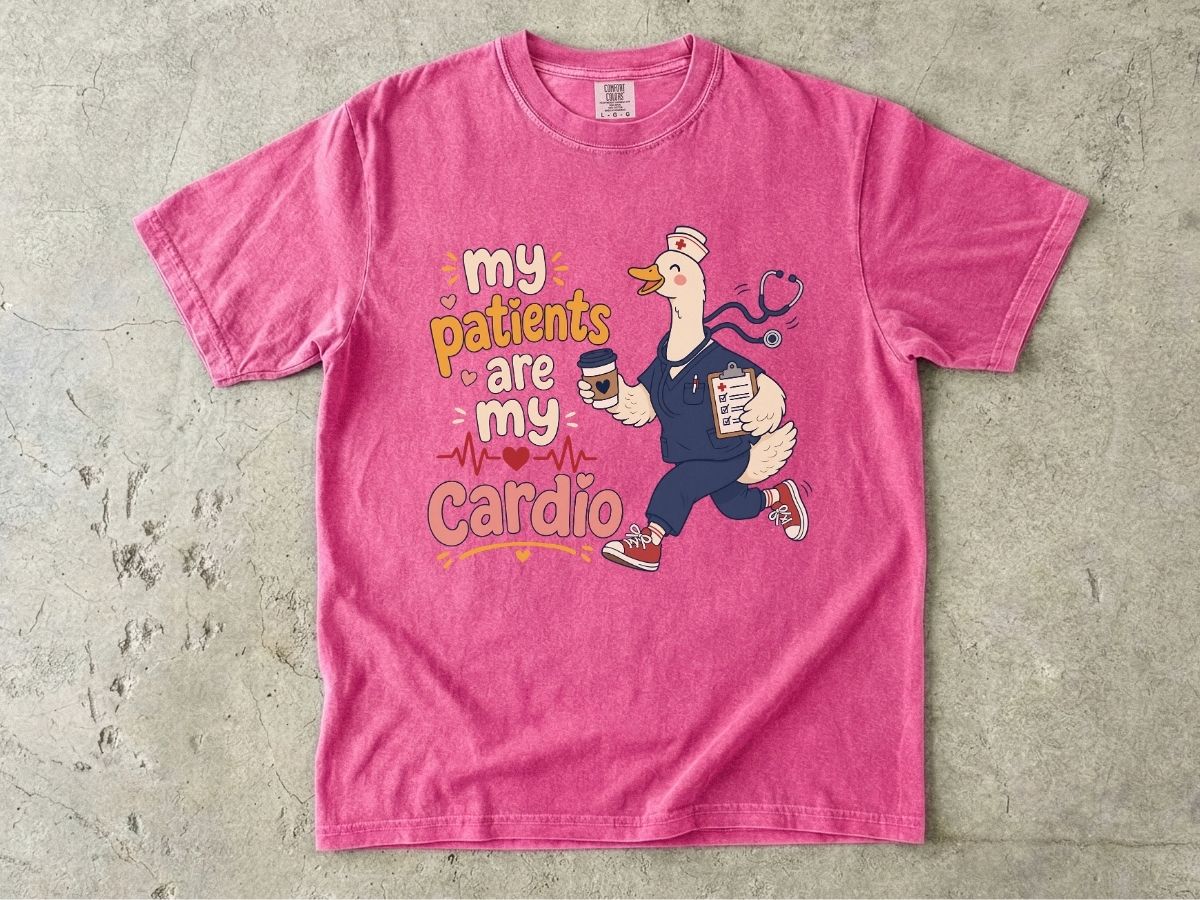 My Patients Are My Cardio Shirt | Funny Nurse Gift Tee